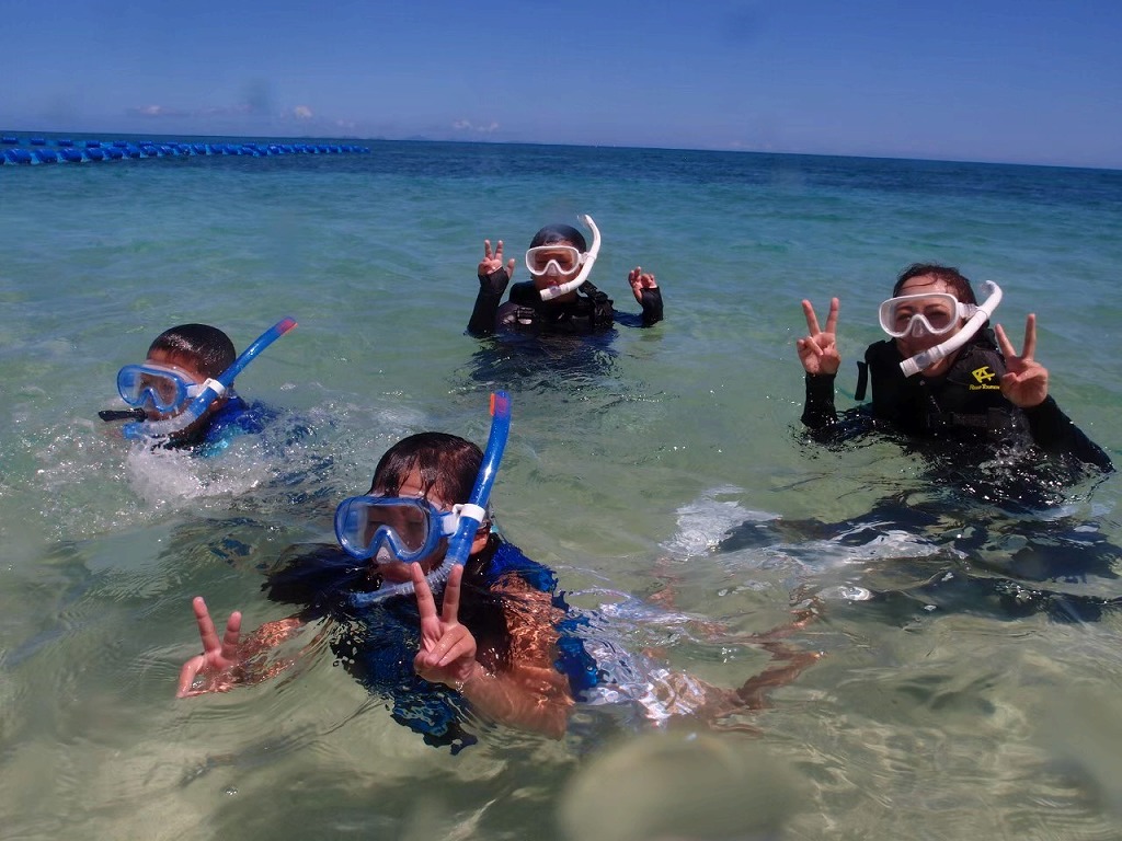 【Motobu area , OKINAWA】VIP Beach Snorkeling 